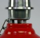 Lampe Lustre Industriel métal rouge Grand - Luminaire - Lecomptoirdesauthentics