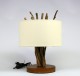 Lampe Collection NESTING décor bois à poser  - Luminaire - Lecomptoirdesauthentics