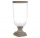 Vase céramique beige et verre  - Vase - Lecomptoirdesauthentics