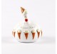 Poule J-Line Ice cream Festival vanille - Figurines, statuettes - Lecomptoirdesauthentics