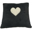 Coussin COCOON COEUR Anthracite
