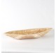Coupe ovale en bois Paulownia Long. 72 cm -  - Lecomptoirdesauthentics