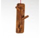 Patère Verticale 3 crochets en bois, Haut. 35 cm - Etagère - Chambre à coucher - Lecomptoirdesauthentics
