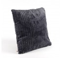 Coussin gris anthracite