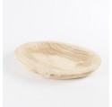 Coupe ovale décoratif en bois 38x5x28 cm