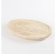 Coupe ovale décorative en bois 33x5x28 cm -  - Lecomptoirdesauthentics