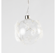 Boule Noël en verre motif étoiles blanches LED  - Décoration de Noël  - Lecomptoirdesauthentics