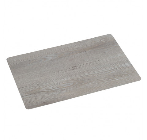 Set de table PVC façon bois gris 