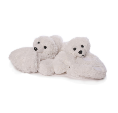 Moufles OURS blanc taille Adulte